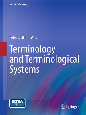 cover image of Terminology and Terminological Systems